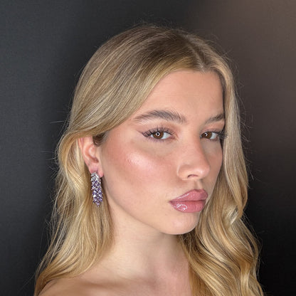 Palestro Milano Orecchini Foglioline sfumate