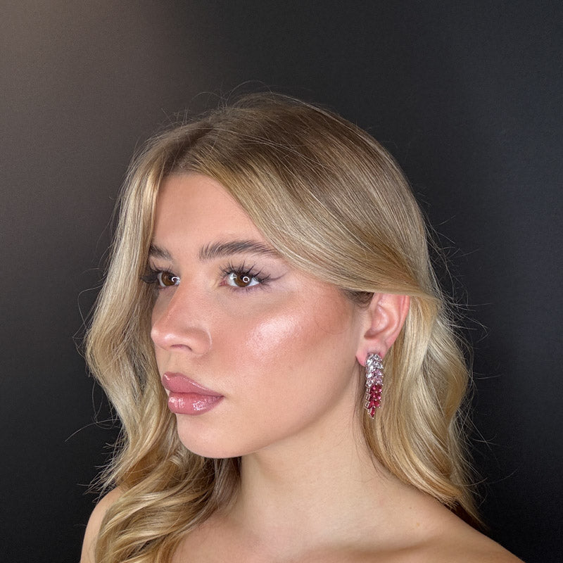 Palestro Milano Orecchini Foglioline sfumate