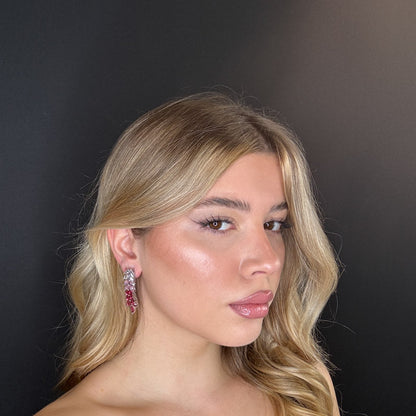 Palestro Milano Orecchini Foglioline sfumate