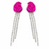 Palestro Milano Orecchini Fucsia Cascata Colorata