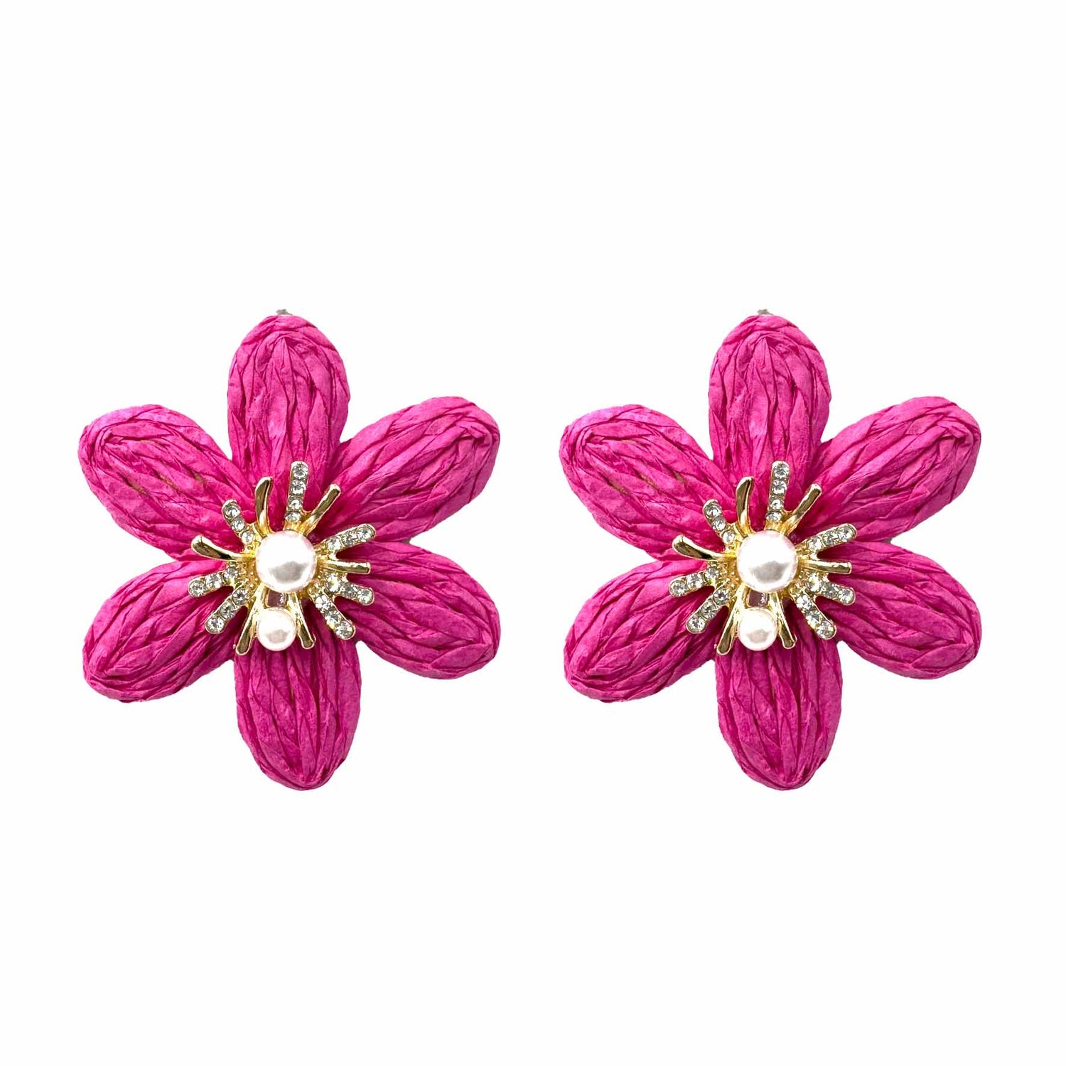 Palestro Milano Orecchini Fucsia Fiorellini - new 2025