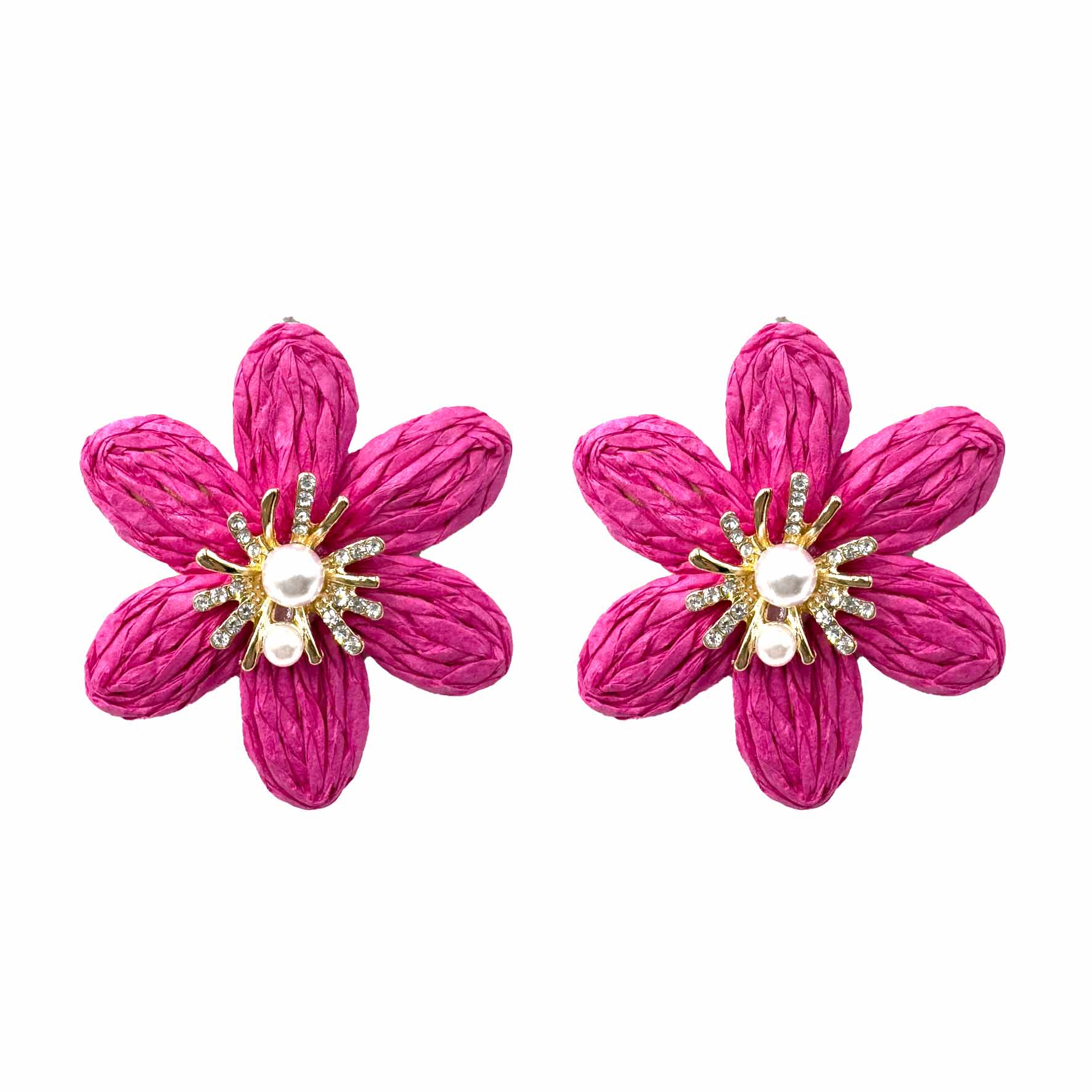 Palestro Milano Orecchini Fucsia Fiorellini - new 2025