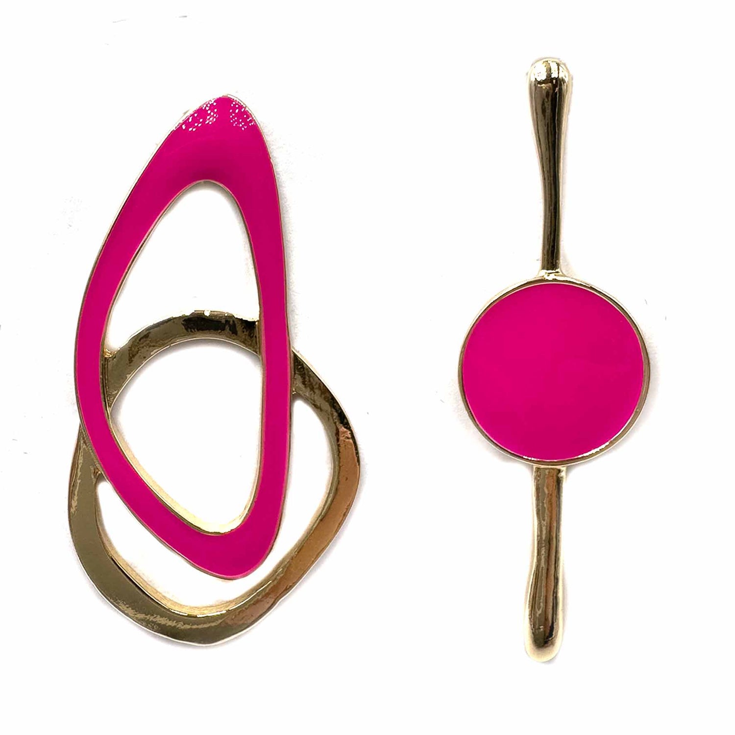 Palestro Milano Orecchini Fucsia Mirò