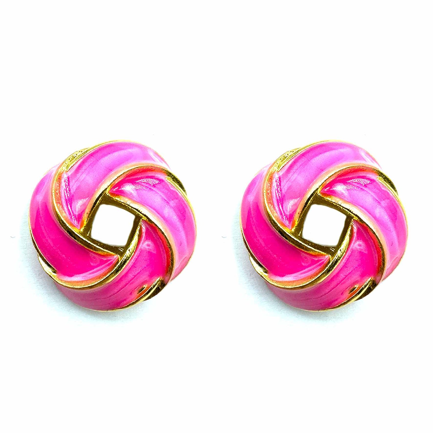 Palestro Milano Orecchini Fucsia Nodo colorato - ex demo