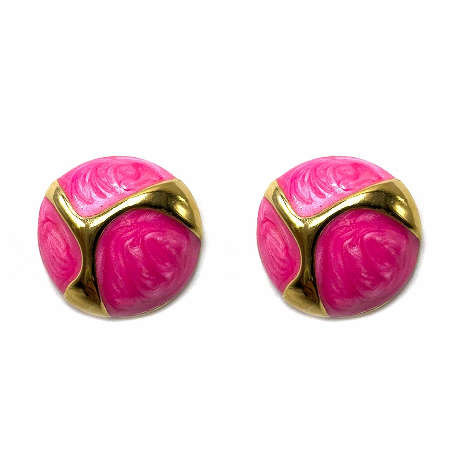 Palestro Milano Orecchini Fucsia Sfere colorate