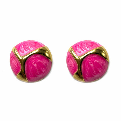 Palestro Milano Orecchini Fucsia Sfere colorate