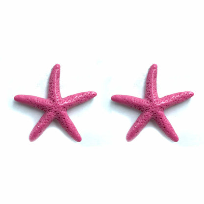 Palestro Milano Orecchini Fucsia-Viola Stelle marine del Mediterraneo