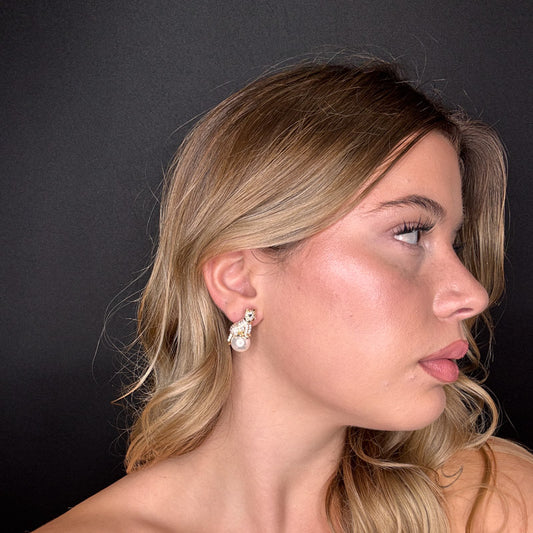 Palestro Milano Orecchini Gattino su Perla