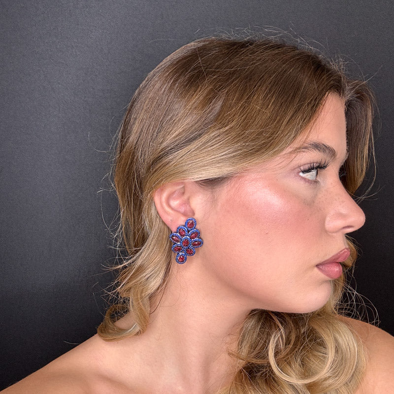 Palestro Milano Orecchini Gemme&amp;Cristalli