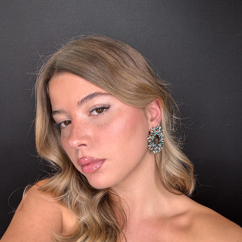 Palestro Milano Orecchini Ghirlanda Natalizia Classic