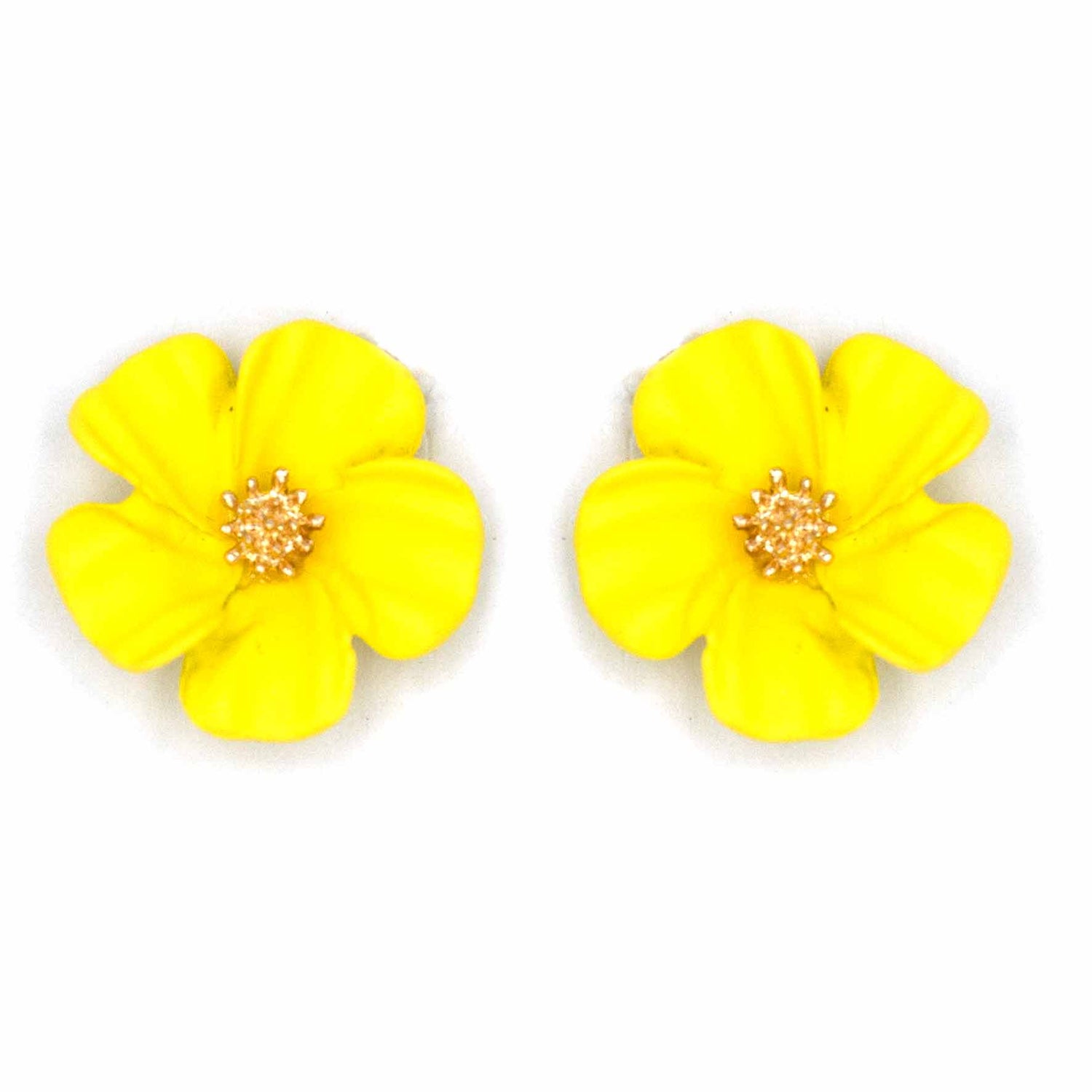 Palestro Milano Orecchini Giallo Fiorellini soft touch