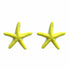 Palestro Milano Orecchini Giallo Stelle marine del Mediterraneo