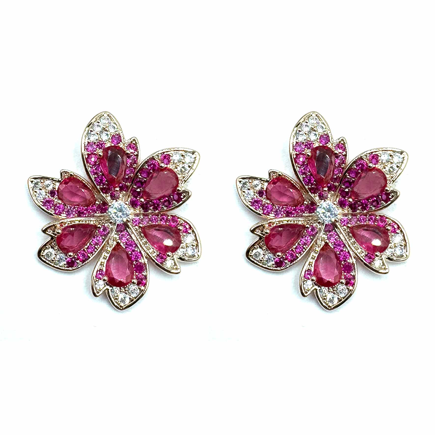 Palestro Milano Orecchini Giglio di Gemme