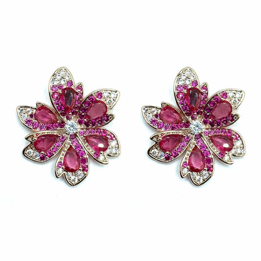 Palestro Milano Orecchini Giglio di Gemme