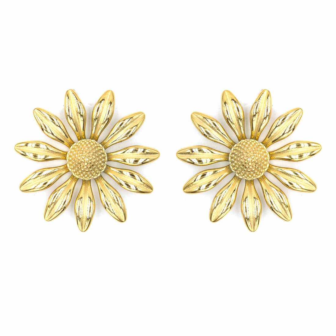 Palestro Milano Orecchini Girasole Gold Plated