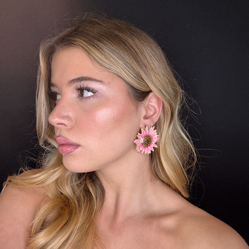 Palestro Milano Orecchini Girasoli Colorati