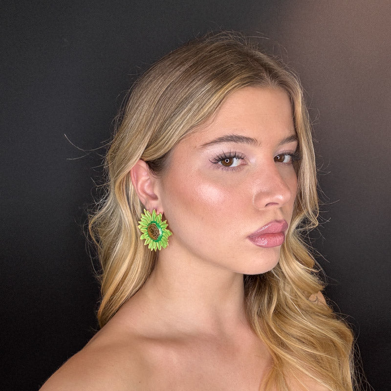 Palestro Milano Orecchini Girasoli Colorati