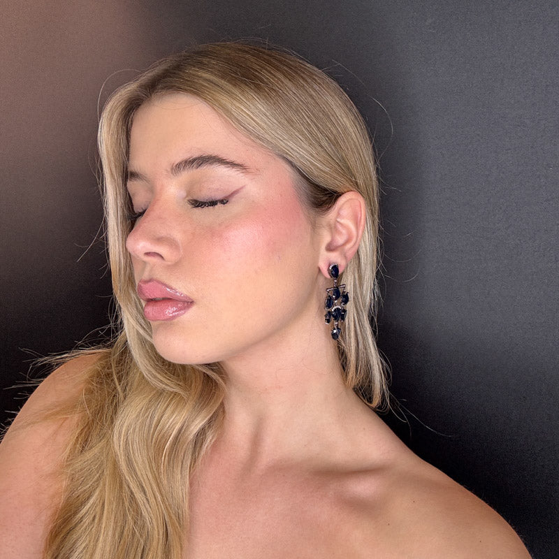 Palestro Milano Orecchini Gocce preziose a cascata