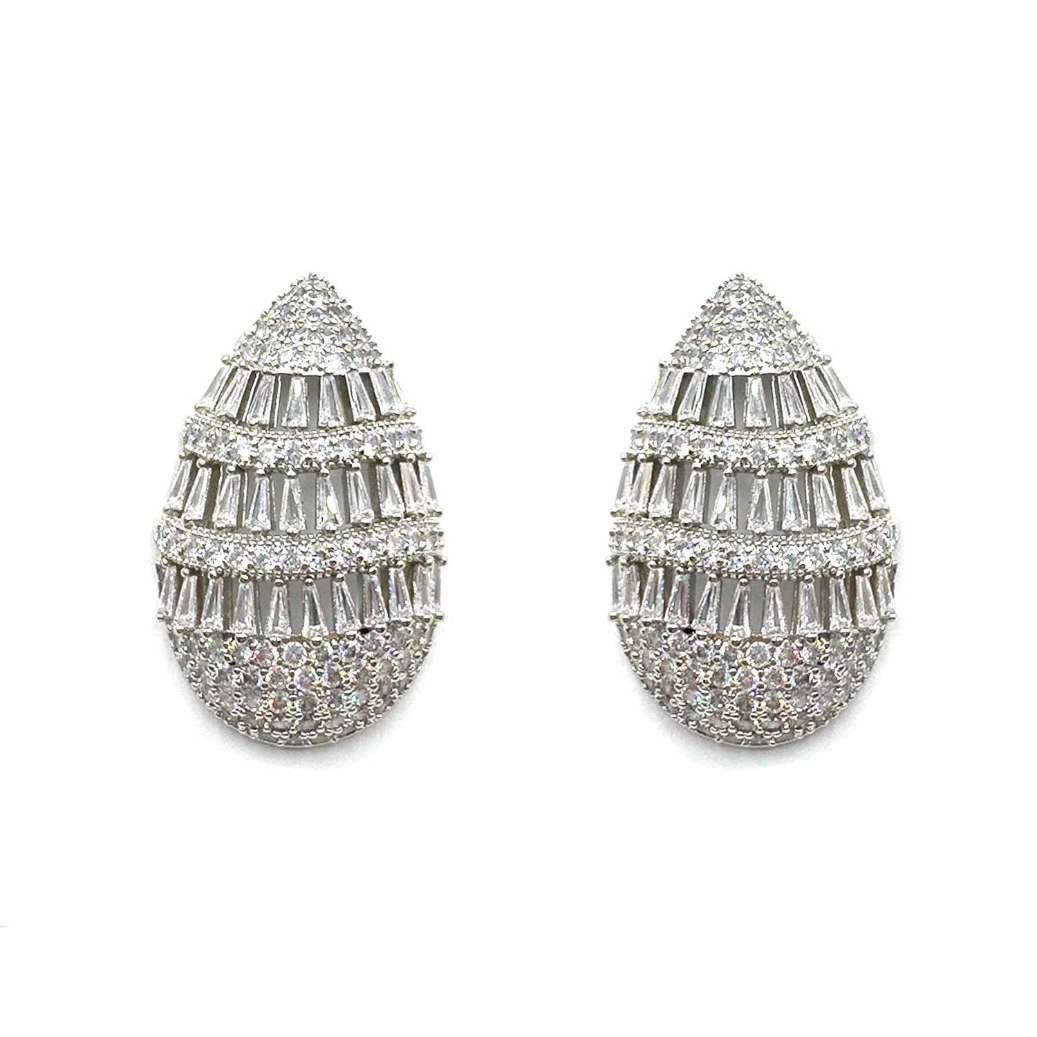 Palestro Milano Orecchini Goccia di Pavè