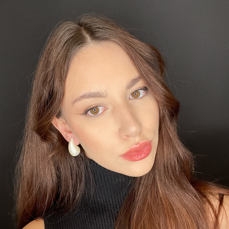 Palestro Milano Orecchini Goccia di Perle