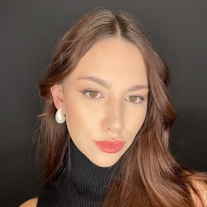 Palestro Milano Orecchini Goccia di Perle