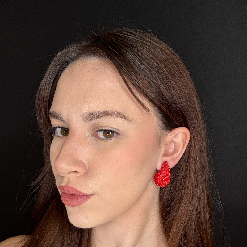 Palestro Milano Orecchini Goccia di zirconi