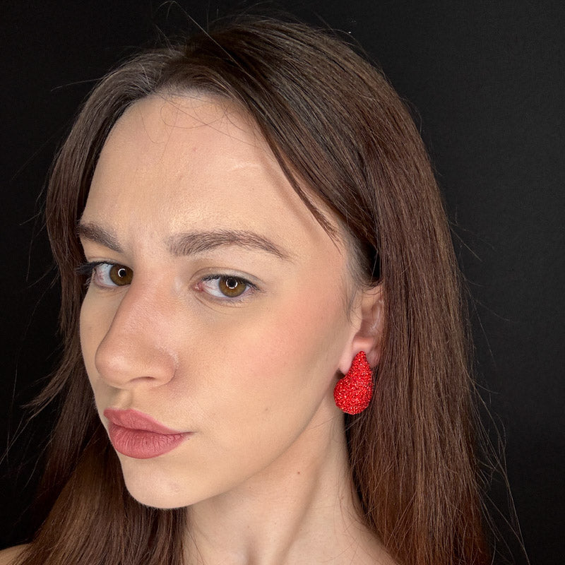 Palestro Milano Orecchini Goccia di zirconi