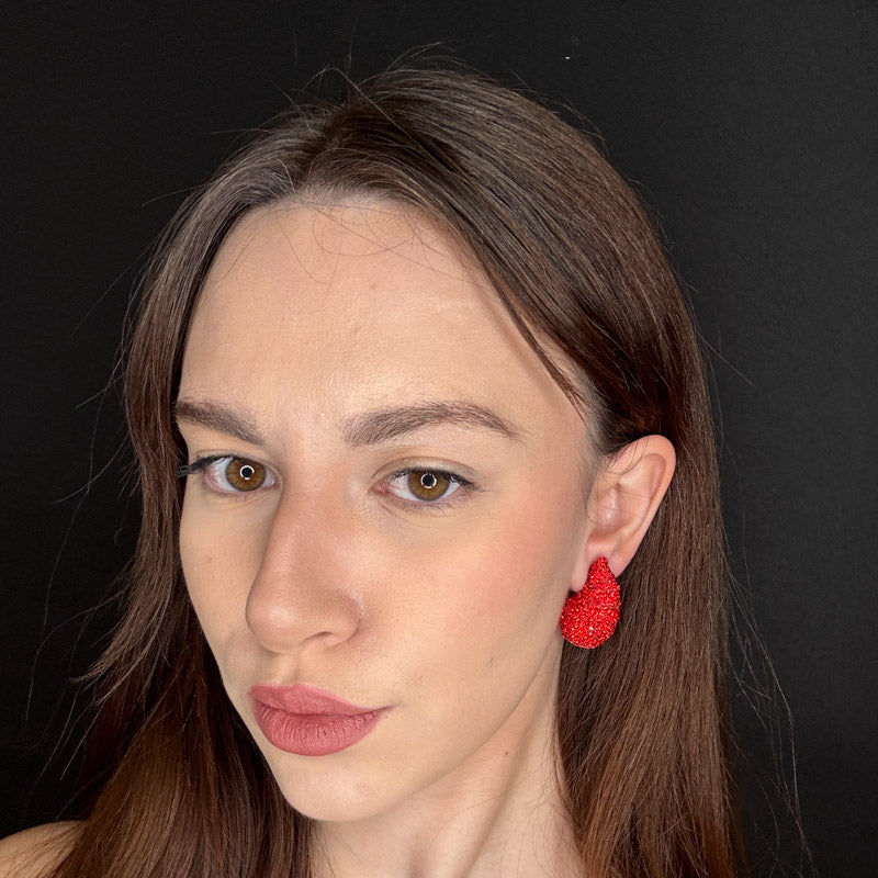 Palestro Milano Orecchini Goccia di zirconi