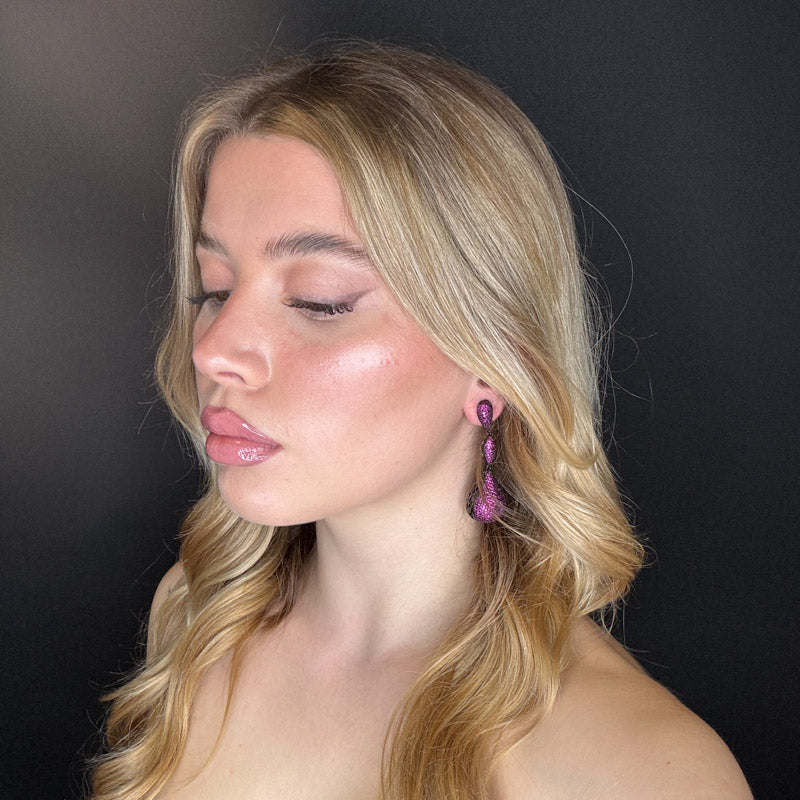 Palestro Milano Orecchini Goccia Preziosa