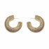 Palestro Milano Orecchini Gold Cerchi di Zirconi