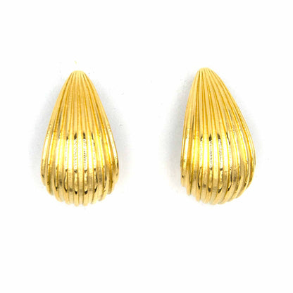 Palestro Milano Orecchini Gold Conchiglie hoops