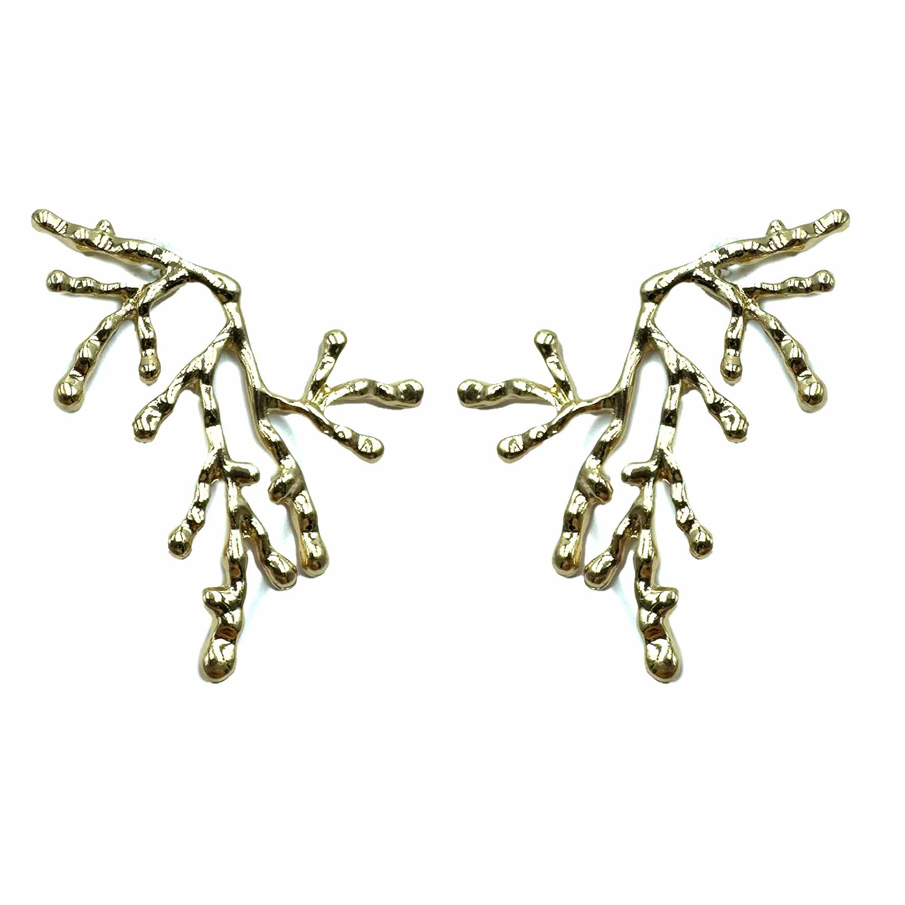 Palestro Milano Orecchini Gold Corallo Classic