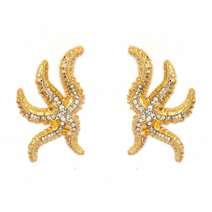 Palestro Milano Orecchini Gold Corallo di zirconi