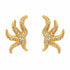 Palestro Milano Orecchini Gold Corallo di zirconi