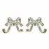 Palestro Milano Orecchini Gold Cristallo Fiocco di cristalli