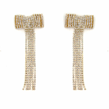 Palestro Milano Orecchini Gold Fiocco a cascata