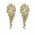 Palestro Milano Orecchini Gold Foglie&Perline