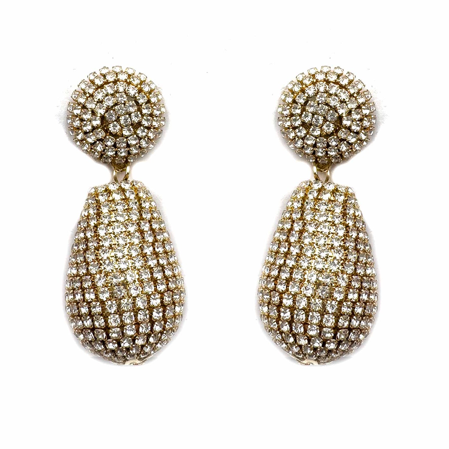 Palestro Milano Orecchini Gold Goccia Luminosa