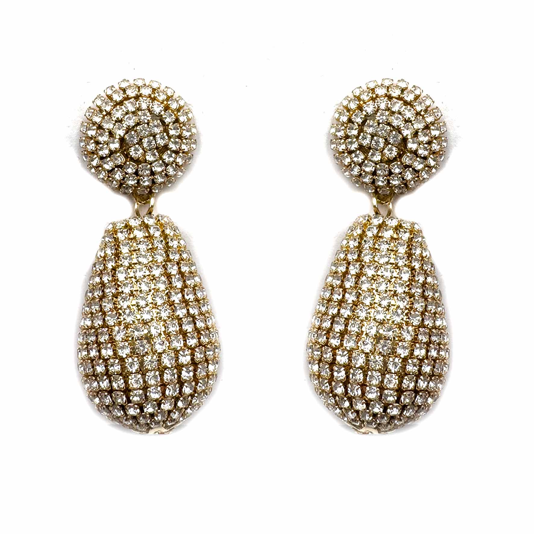 Palestro Milano Orecchini Gold Goccia Luminosa