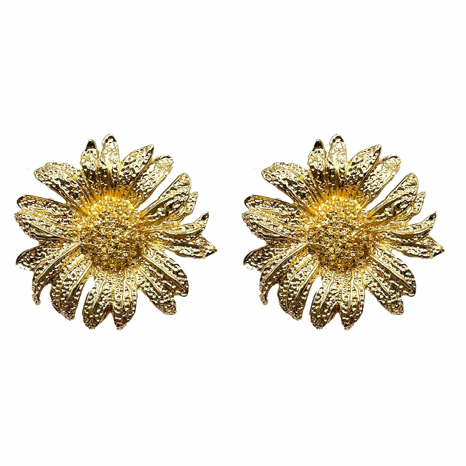Palestro Milano Orecchini Gold Margherite Big