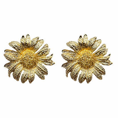 Palestro Milano Orecchini Gold Margherite Big