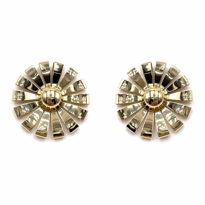 Palestro Milano Orecchini Gold Margherite colorate