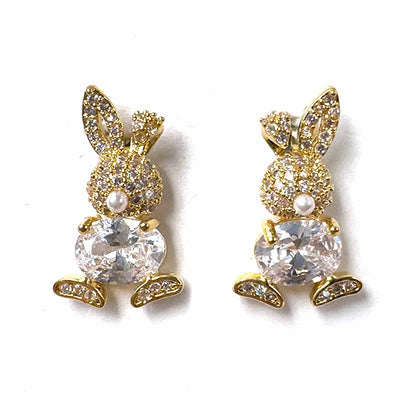Palestro Milano Orecchini Gold Mini Bunny