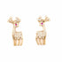 Palestro Milano Orecchini Gold Mini Renna Rudolph