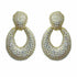 Palestro Milano Orecchini Gold Ovali splendenti