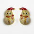 Palestro Milano Orecchini Gold Pupazzo di Pavè
