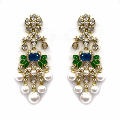 Palestro Milano Orecchini Gold Regina di perle