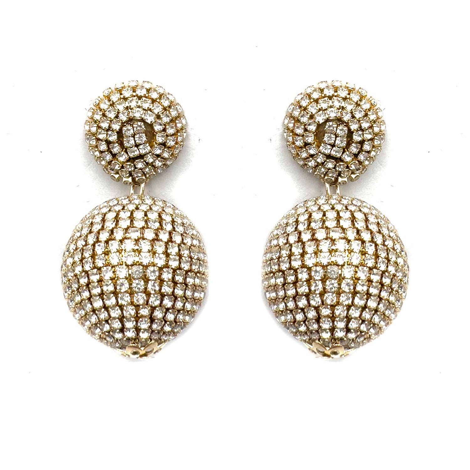 Palestro Milano Orecchini Gold Sfera Luminosa