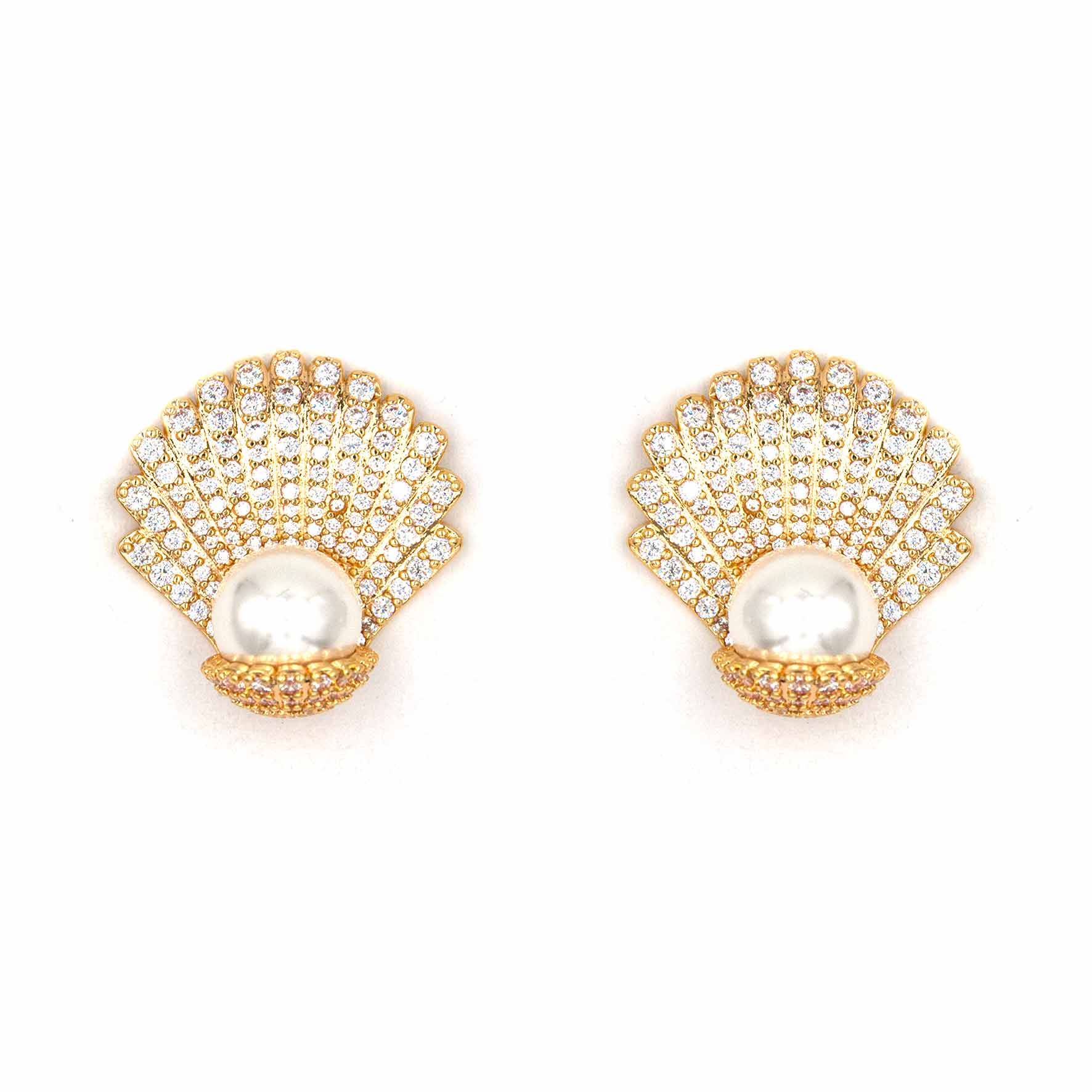 Palestro Milano Orecchini Gold Venere con perla