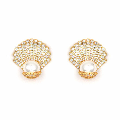 Palestro Milano Orecchini Gold Venere con perla